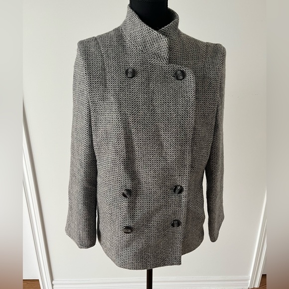 VINTAGE Wool Tweed Coat - Picture 2 of 5